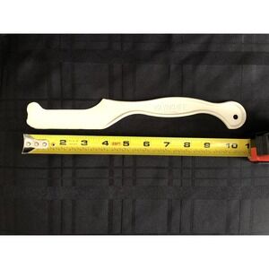 MAYOKNIFE Mayonnaise Jar Spreader Vintage Ivory Nylon 10.75"